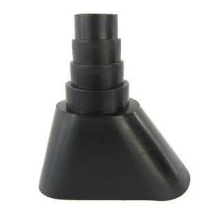 Gummi- Mastmanschette universell (schwarz)