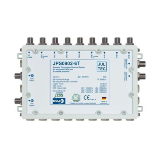 Unicable Umsetzer JULTEC JPS0902-6M/T/TN (erweiterbar bis auf mehrere 100 Teilnehmer / Made in Germany)