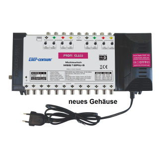 EMP Profi-Class Multischalter MS 9/12 PIU-5 (2 Satelliten auf 12 Teilnehmer)