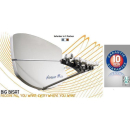 VISIOSAT BIG BISAT SMC-Multibeam Sat-Spiegel (hellgrau /...