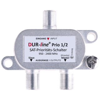 SAT- Priorit&auml;tsschalter / -Vorrangschalter (2 Receiver an ein Kabel anschlie&szlig;en)