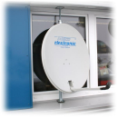 Fensterhalterung f&uuml;r Sat-Antennnen / -Spiegel (h&ouml;henverstellbar/variabel)