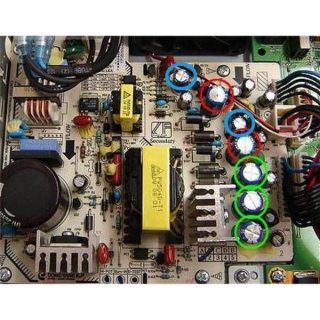 Netzteil Reparaturset 2 für Humax ICord HD (Kondensatoren-Austausch)
