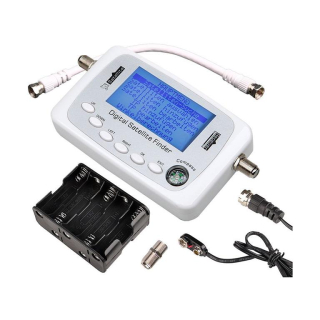 Satfinder SF-3000 digital mit LCD-Anzeige (Satellitenerkennung/Transponderanzeige/Kompass)