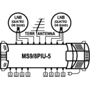 EMP Profi-Class Multischalter MS 9/8 PIU-5 (2 Satelliten...