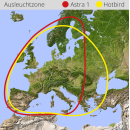 MEGASAT Seaman 45 GPS (Auto-Skew - 3 Teilnehmer/ Anschl&uuml;sse) Sat-Empfangsanlage mit automatischem Positionierer (automatisch nachf&uuml;hrend in Fahrt/Bewegung)