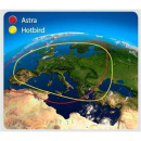 MEGASAT Seaman 45 GPS (Auto-Skew - 3 Teilnehmer/ Anschl&uuml;sse) Sat-Empfangsanlage mit automatischem Positionierer (automatisch nachf&uuml;hrend in Fahrt/Bewegung)