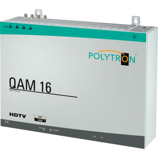 Kopfstation POLYTRON QAM 16 EM f&uuml;r 16 Transponder (DVB-S/S2 Umsetzung QPSK-QAM auf DVB-C)