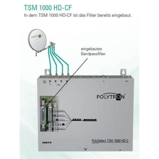 POLYTRON Poly Select TSM 1000 HD-C / HD-CF (Programmierung &uuml;ber LAN-Schnittstelle)