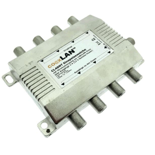co@xLAN CL40NT Multischalter Einspeiseweiche f&uuml;r 4 Teilnehmer mit Remote-Stromversorgung