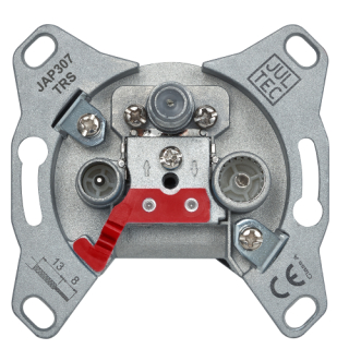 Jultec JAP307TRS programmierbare Antennendose für Unicable / JESS (Schutzschaltung/ Enddose / 7db)