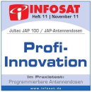 Jultec JAP307TRS programmierbare Antennendose für Unicable / JESS (Schutzschaltung/ Enddose / 7db)