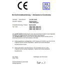 Jultec JRM1708T/M Multischalter 17/8 f&uuml;r 4 Satelliten - voll receivergespeist ohne Stromanschluss