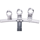 DUR-line 75/80 + 85/90 Select Alu Multifeedhalter 2-fach / 3-fach