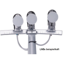 DUR-line 75/80 + 85/90 Select Alu Multifeedhalter 2-fach / 3-fach