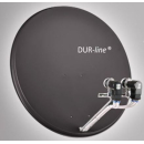 DUR-line 75/80 + 85/90 Select Alu Multifeedhalter 2-fach / 3-fach