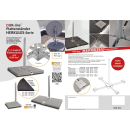 Herkules Edelstahl Balkonst&auml;nder/ Plattenst&auml;nder f&uuml;r 4 Gehwegplatte (90cm L&auml;nge)