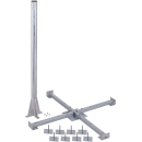 Herkules Balkonständer/Plattenständer XL für 8 Gehwegplatte (feuerverzinkt / 1.2 oder 1.7m Länge)