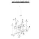 Herkules Balkonständer/Plattenständer XL für 8 Gehwegplatte (feuerverzinkt / 1.2 oder 1.7m Länge)