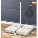 Herkules Balkonständer/Plattenständer XL für 8 Gehwegplatte (1.7 Meter Mastlänge)