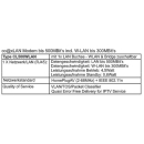 co@xLAN CL500WLAN Modem (1 LAN-Port - WLAN oder WLAN...
