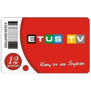 ETUS IP TV Abo-Verl&auml;ngerung 1 Jahr / 12 Monate