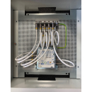 Lochblechplatte 40x40cm mit Potentialausgleich-Aufbau (incl. Dienstleistung)