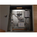 Schaltschrank + Lochblechplatte 40x40cm mit Potentialausgleich-Aufbau (incl. Dienstleistung)