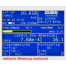 KWS Varos 109 Optik mit optischem Messmodul Profi-Satme&szlig;ger&auml;t DVB-S/S2 mit BER-, C/N- Messung und Spektrumanalyser und Konstellationsdiagramm QPSK/8PSK (Unicable/JESS tauglich) incl Tragetasche