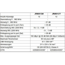 Jultec JRM0912M Multischalter (9/12 f&uuml;r 2 Satelliten - voll receivergespeist)