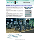 Polytron PCU 4121 Kopfstellen-Basiseinheit mit 4 Triple Tunern (Umsetzung 4x DVB-S/S2/C/T Transponder auf DVB-T) mit 4x CI