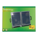 Solarpanel Ladeger&auml;t 12V/13W (faltbar im Transportkoffer mit verschiedenen Anschlusskabeln)