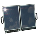 Solarpanel Ladeger&auml;t 12V/13W (faltbar im Transportkoffer mit verschiedenen Anschlusskabeln)