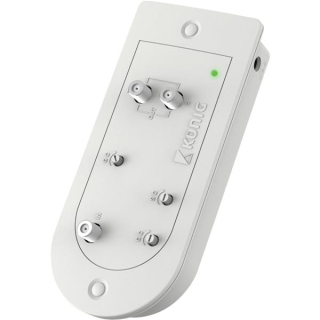 Professioneller TV-Verst&auml;rker 24dB mit 2 Ausg&auml;ngen und aktivem R&uuml;ckkanal 5-65 MHz