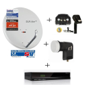 DiSEqC SAT Drehanlage mit Digitalreceiver Smart Zappix...