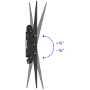 Dur-Line WHTV 06 neigbarer TV-Wandhalter mit eingebauter...