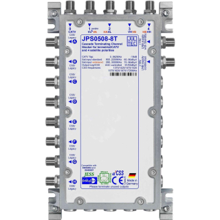 Jultec JPS0508-8T Unicable-Multischalter (8x8 UBs/IDs/Umsetzungen)