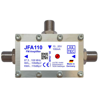 Jultec JFA110 UKW Verst&auml;rker (terrestrisches Radio)