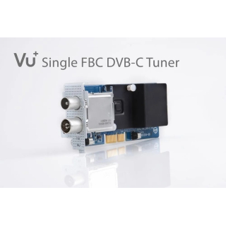 VU+ DVB-C FBC/FSB Kabel-Tuner (Version 2)  f&uuml;r Uno 4K / Uno 4K SE / Ultimo 4K / Duo 4K / Duo 4K SE (Full-Band-Capture - 8 Demulatoren)