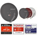 Satanlage für 1 Teilnehmer (Dur-Line 75/80 Select Antenne + Inverto Single LNB)