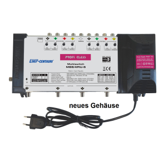 EMP Profi-Class Multischalter MS 9/4 PIU-5 (2 Satelliten auf 4 Teilnehmer)