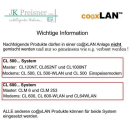 co@xLAN CL600WLAN Modem (1 LAN-Port - WLAN oder WLAN Bridge zuschaltbar - bis 600 Mbit/s LAN bzw. 300 MBit/s WLAN)