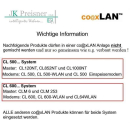 co@xLAN CL600WLAN Modem (1 LAN-Port - WLAN oder WLAN Bridge zuschaltbar - bis 600 Mbit/s LAN bzw. 300 MBit/s WLAN)