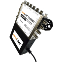 co@xLAN CL58NT Multischalter Einspeiseweiche für 8 Teilnehmer (rückkanal-tauglich, mit Schaltnetzteil)