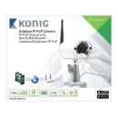 K&ouml;nig IP-Kamera Aussenbereich 720P Metall-Geh&auml;use (Abruf von &uuml;berall aus)