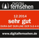 Dur-Line DCR 5-2-4K V2 Unicable Einkabel Multischalter (f&uuml;r 2x4 Unicable + Kaskadenausg&auml;nge)