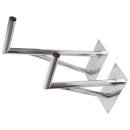 Wandhalter Alu 60cm/80cm Wandabstand mit Stützstrebe...