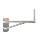 Wandhalter Alu 80cm Wandabstand mit Stützstrebe (WH80A)