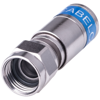 Cabelcon F-56-CX3 7.0 QM Quick Mount Stecker f&uuml;r RG6 (7mm) Koaxkabel (wasserdicht) - ALT