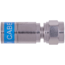Cabelcon F-56-CX3 7.0 QM Quick Mount Stecker f&uuml;r RG6 (7mm) Koaxkabel (wasserdicht) - ALT